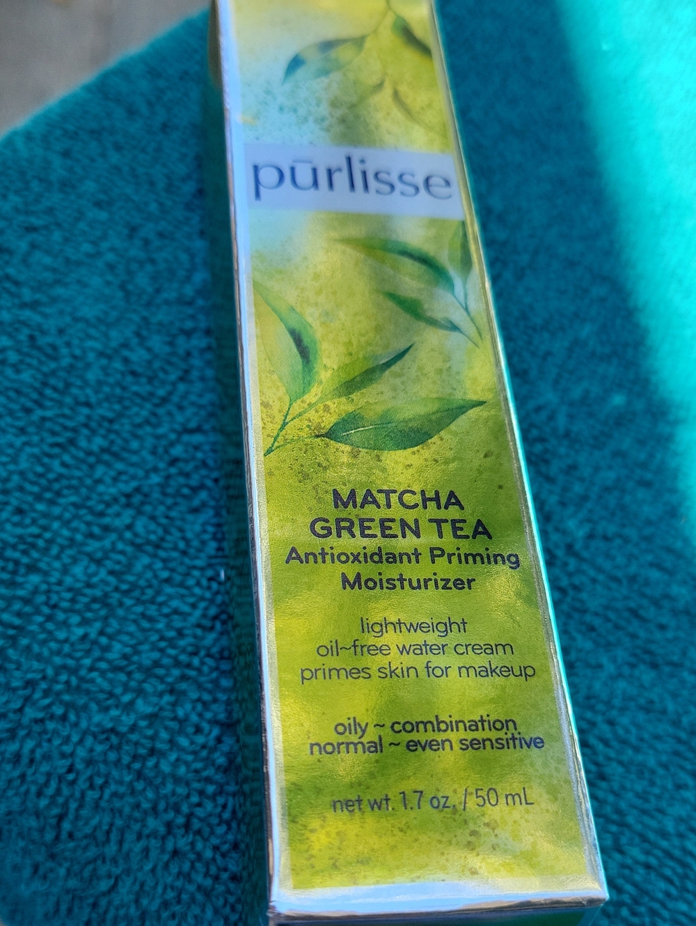 purlisse Matcha Green Tea Moisturizer - Green